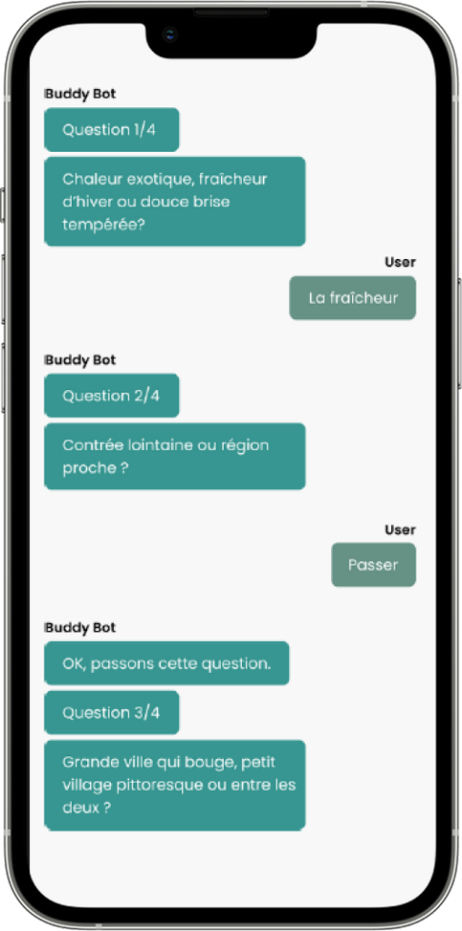 Questions d'approfondissement de la demande