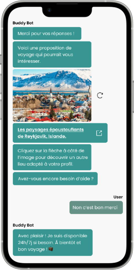 Présentation du résultat