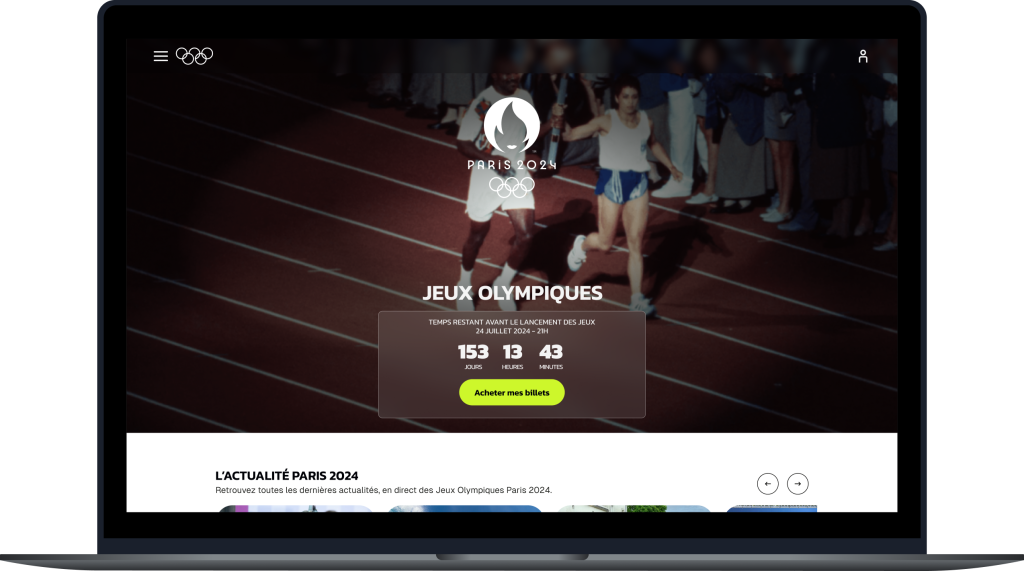 Landing page - header accueil