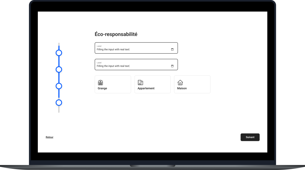 Étape 2 : ajout section focus sur l'éco-responsabilité