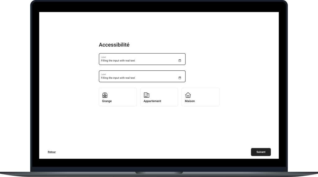 Étape 3 : ajout section focus sur l'accessibilité